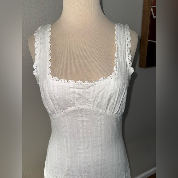 Princess Polly Dasha Mini Dress White size 6 - Picture 6 of 11